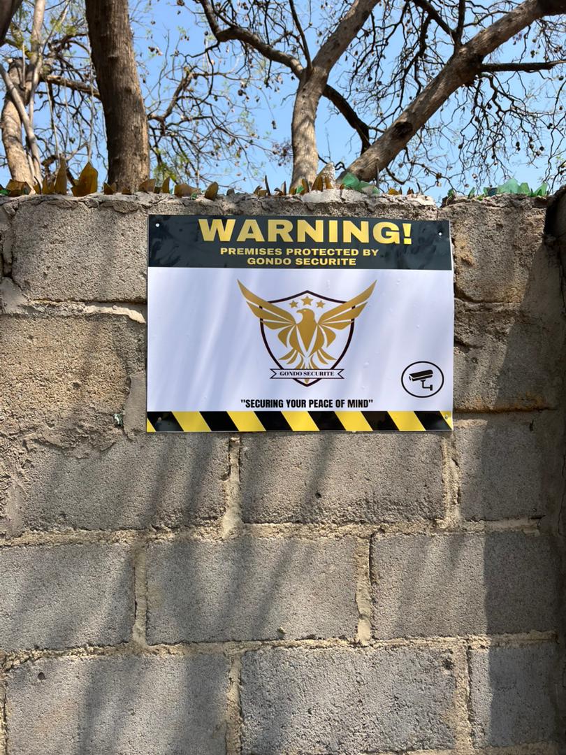 Premises protected by Gondo Securite