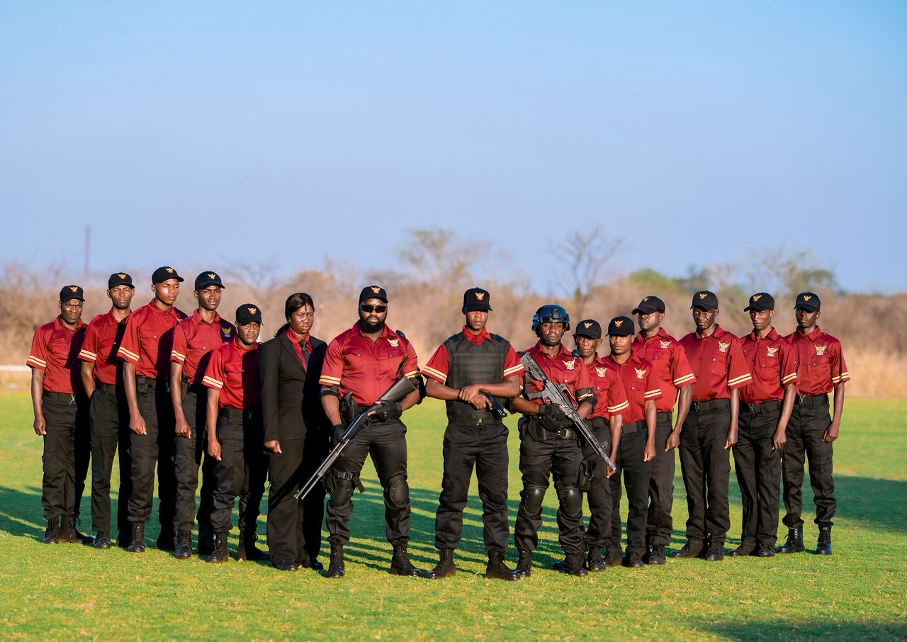 Gondo Securite professional security team unit ready for deployment across Zimbabwe